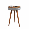 Bluetooth Speaker Table with Wireless Charging