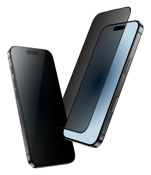 2pcs Privacy Screen Protector Tempered Glass for iPhone 11 - 15 Pro Max