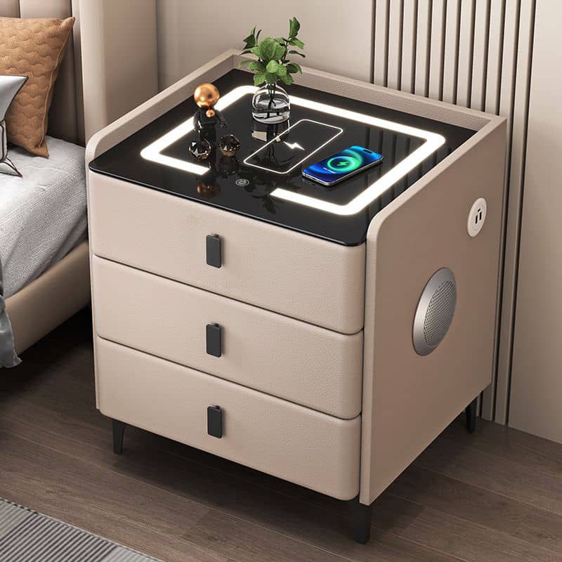 Smart Nightstand with Safe