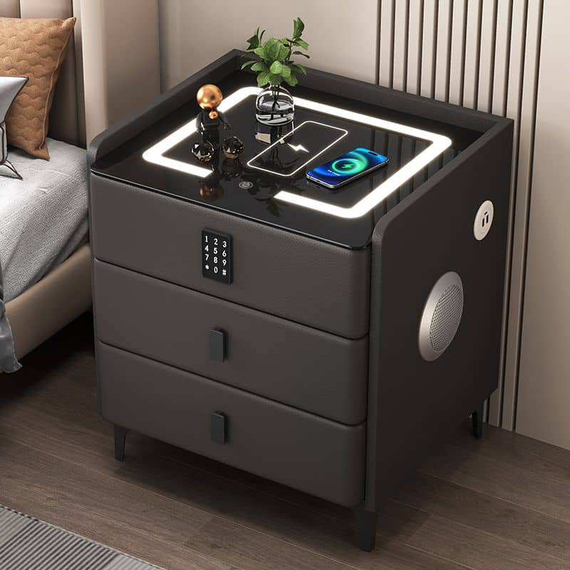 Smart Nightstand with Safe