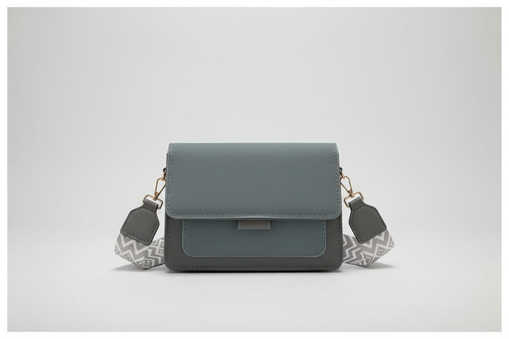 Wide Strap Crossbody Bag