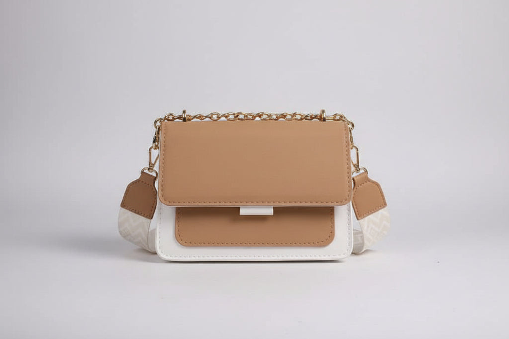 Wide Strap Crossbody Bag