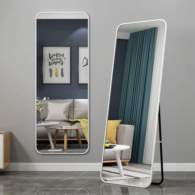 Full Length Floor Mirror with Frame