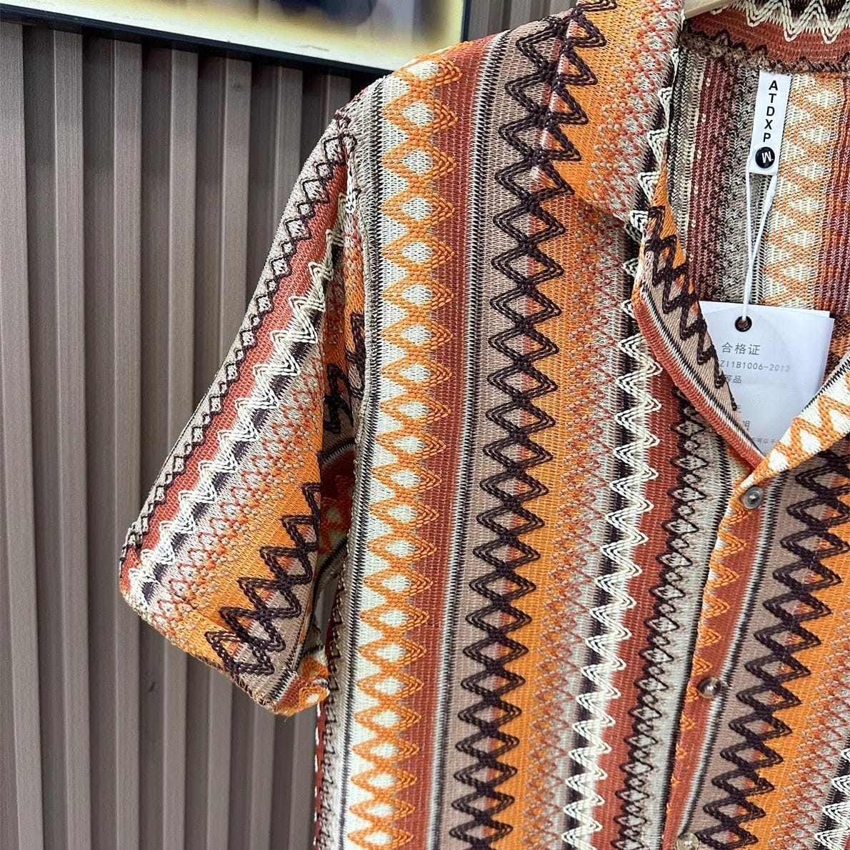 Woven Colourful Short Sleeve Shirt