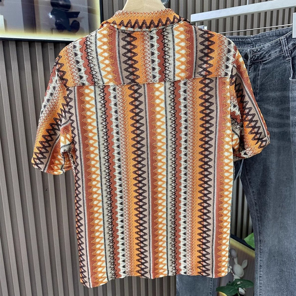 Woven Colourful Short Sleeve Shirt
