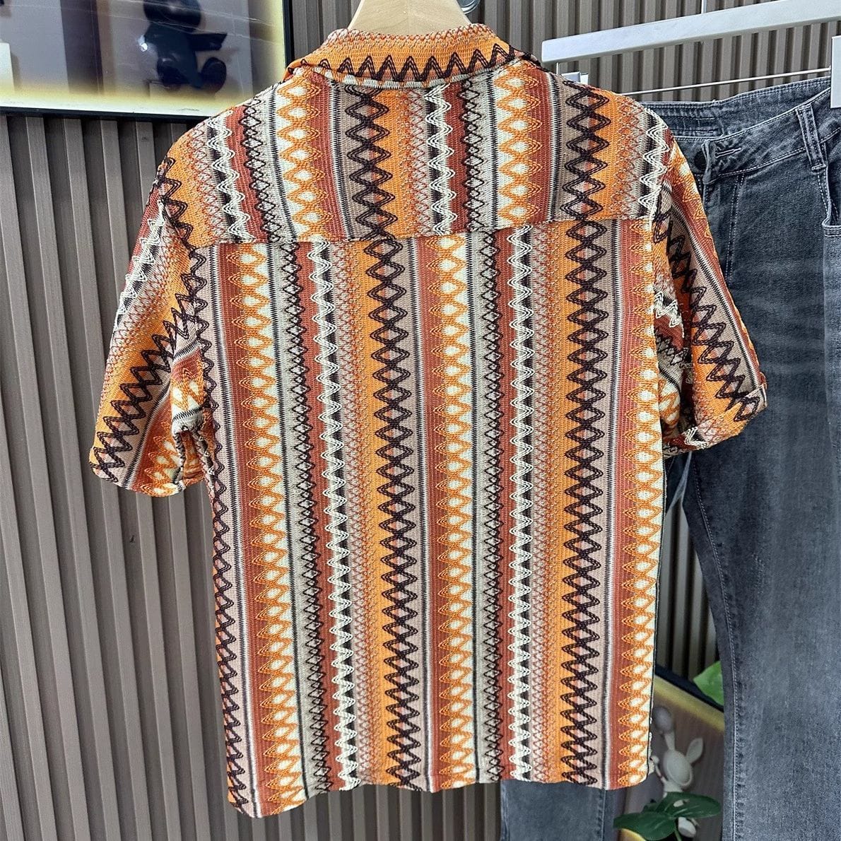 Woven Colourful Short Sleeve Shirt