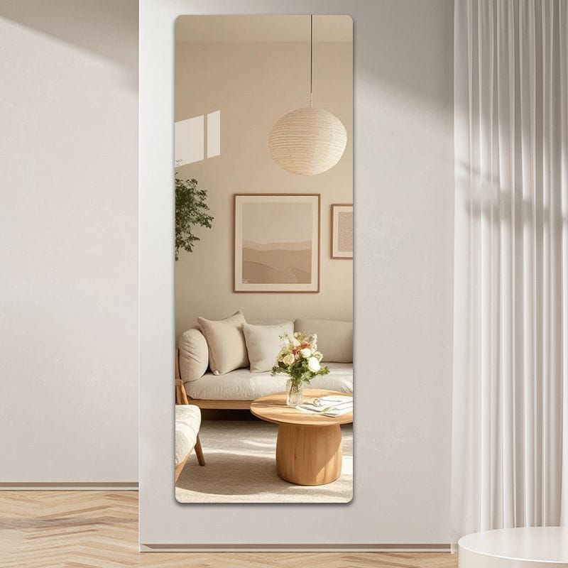 Frameless Long Mirror