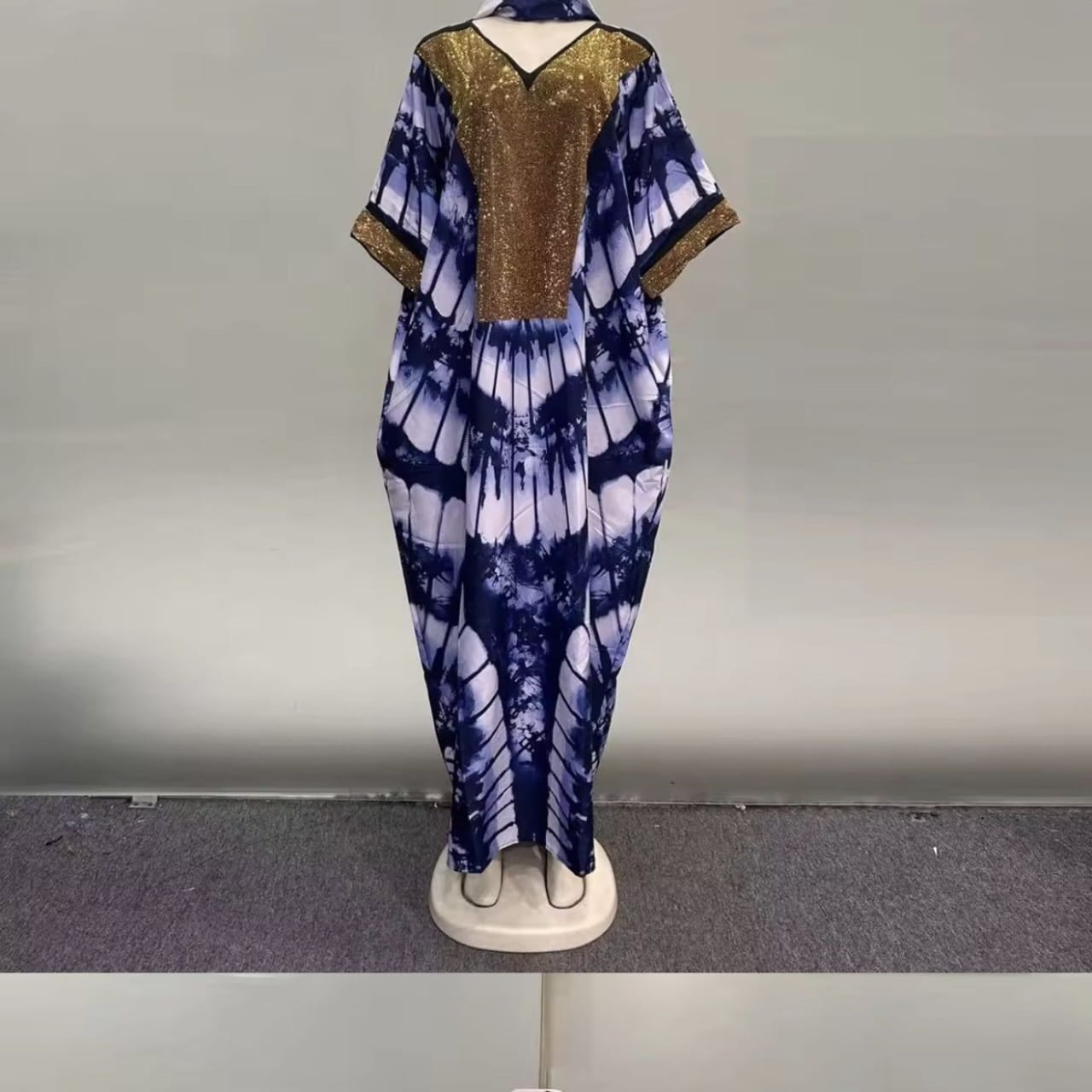 Tie-Dye African Kaftan Boubou