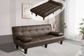 Faux Leather Futon Sofa Bed