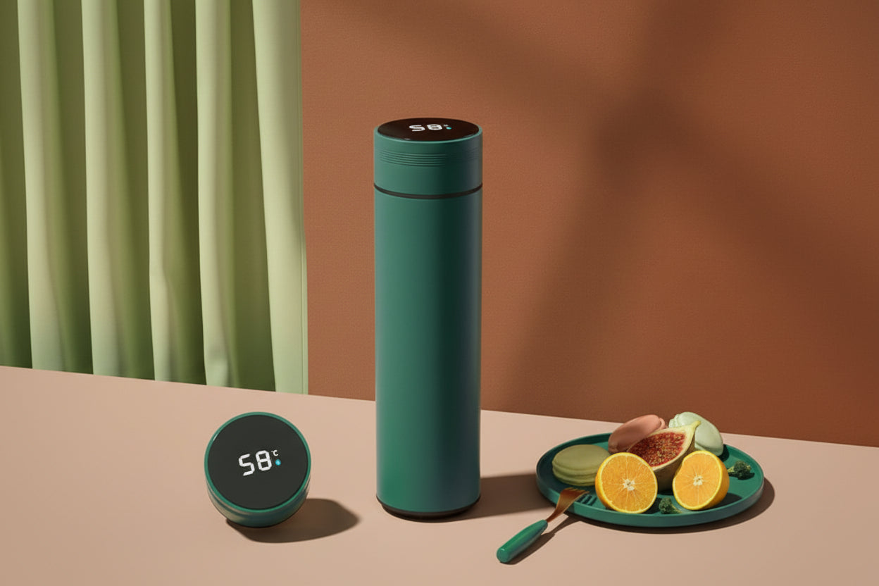 Smart Insulated Stainless Steel Water Bottle