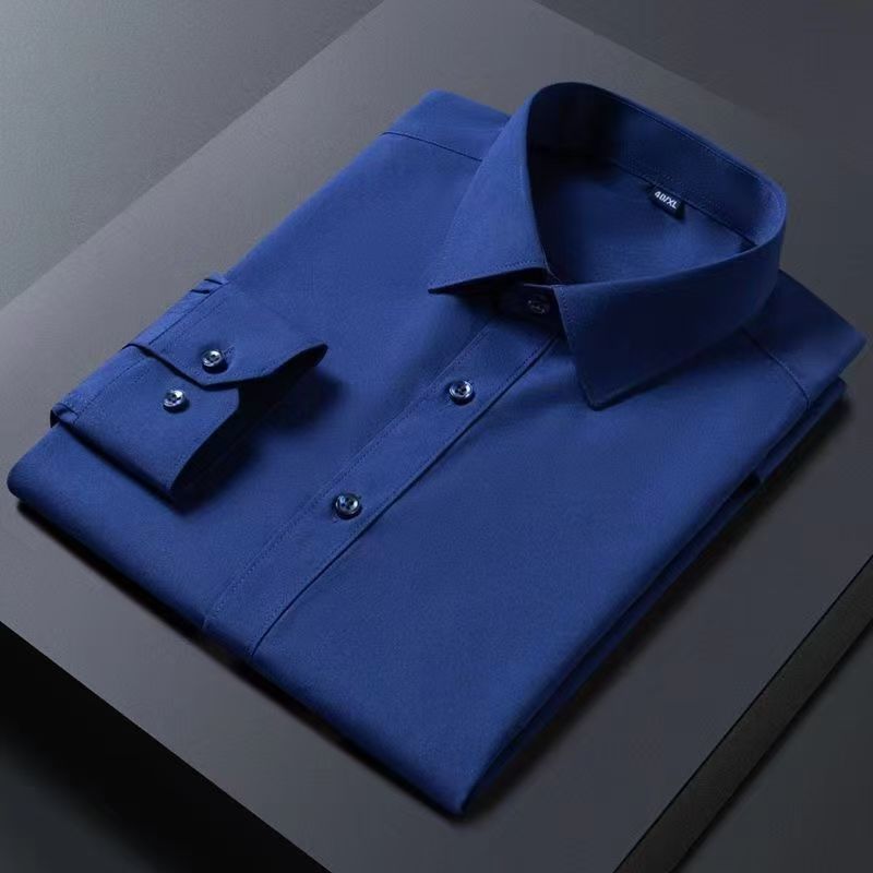 Bamboo Fibre Slim Fit Long Sleeve Shirt