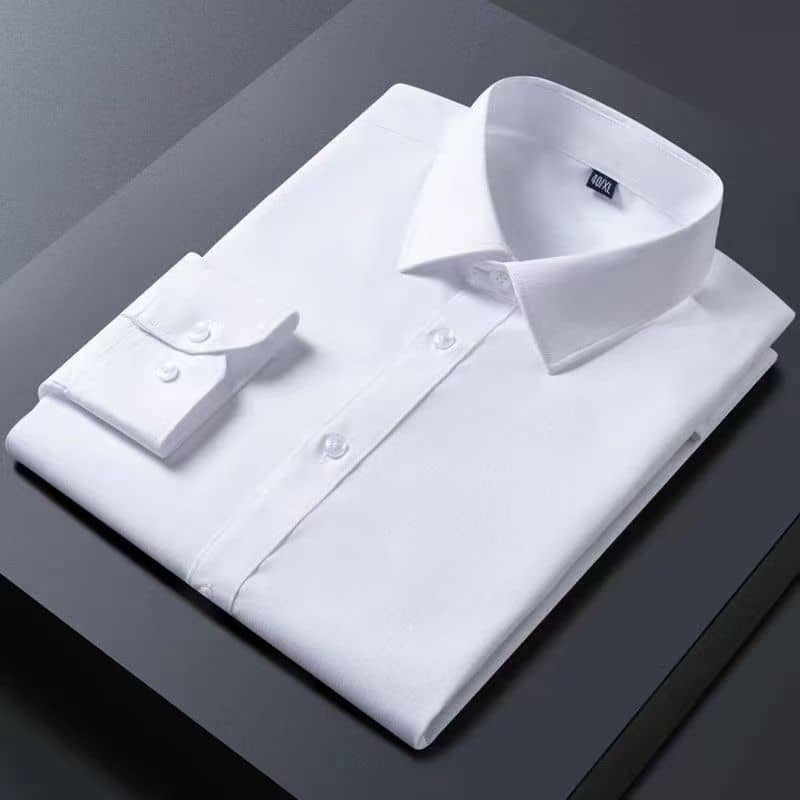 Bamboo Fibre Slim Fit Long Sleeve Shirt