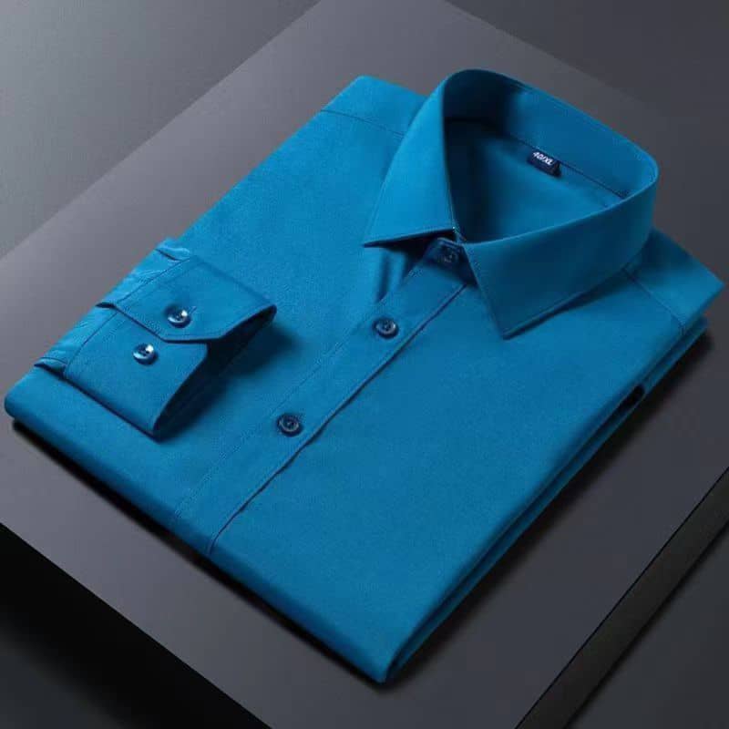 Bamboo Fibre Slim Fit Long Sleeve Shirt