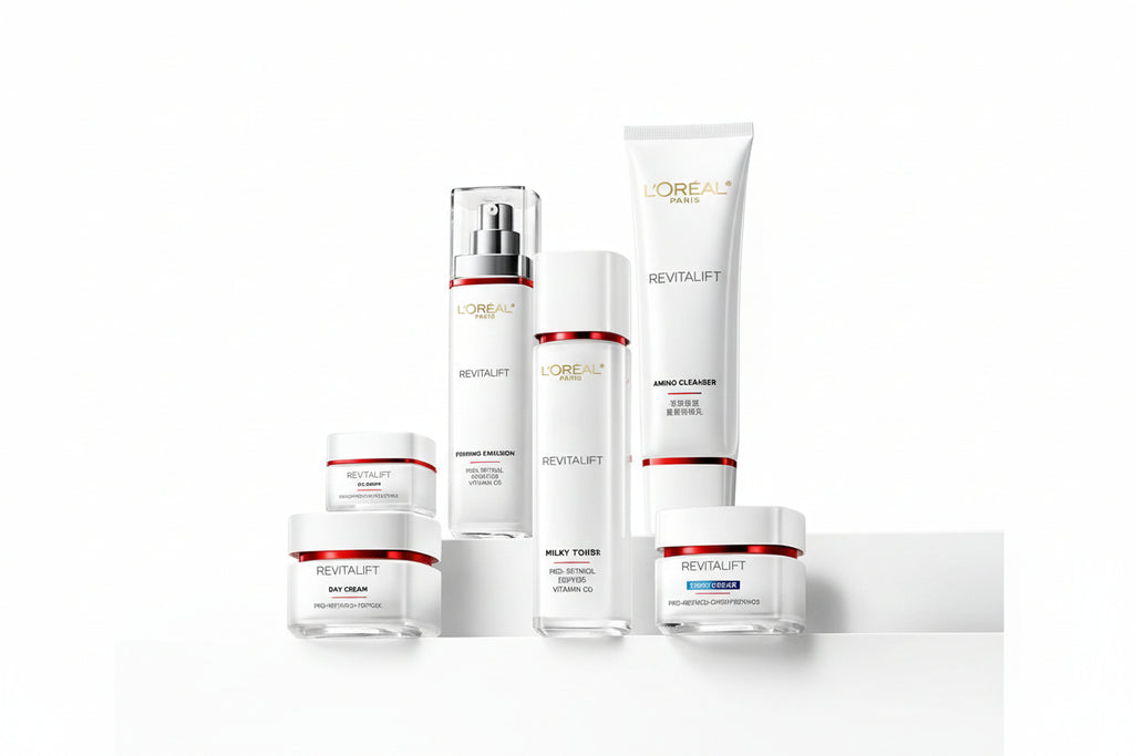 L'Oreal skincare products 