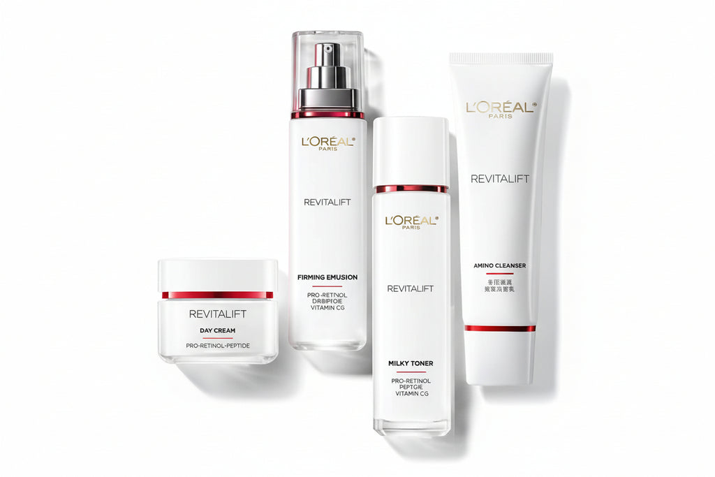 L'Oreal skincare products 