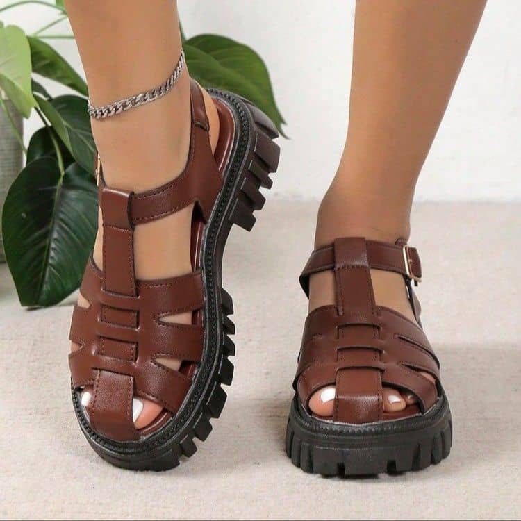 Thick Soled Sandals