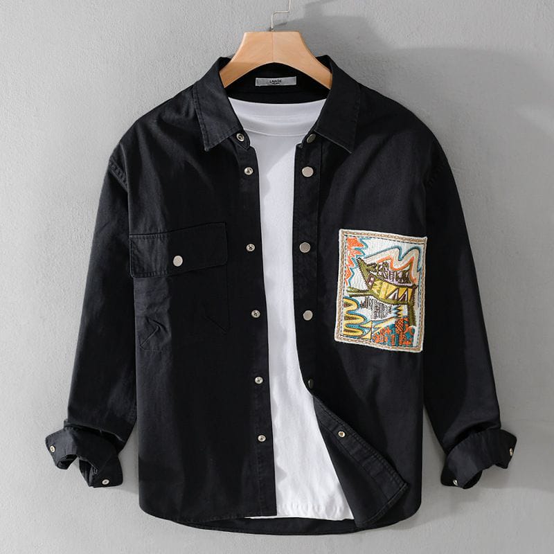 Nortex Men Printed Long Sleeve Shirt