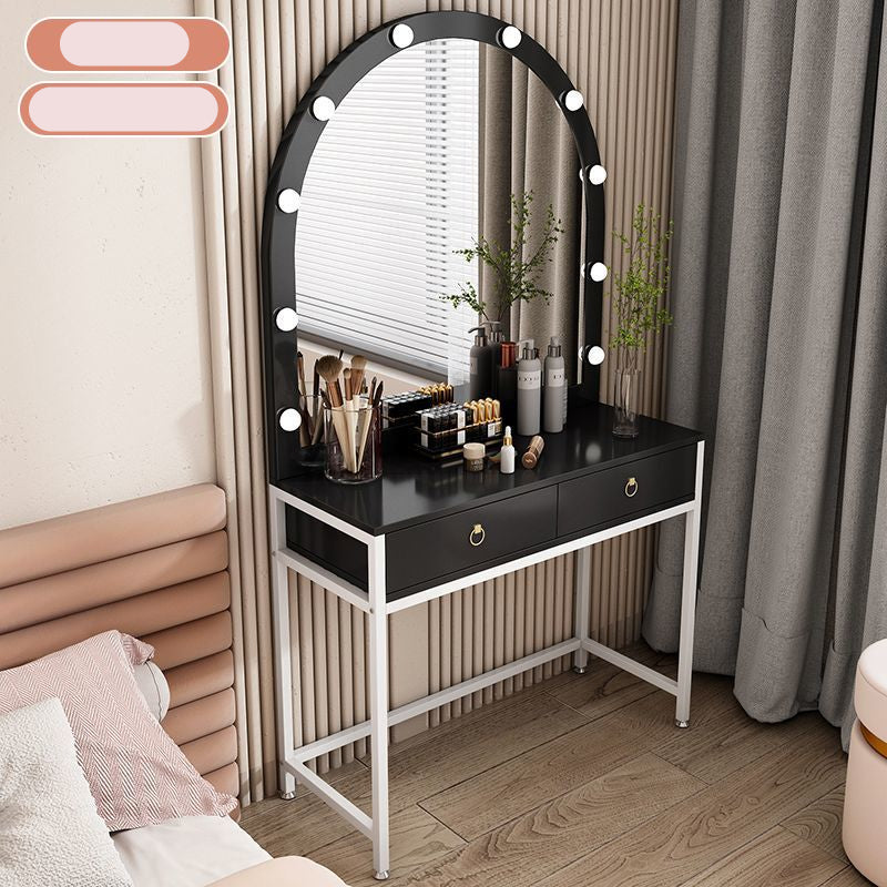 Dresser with Lamp Mirror
