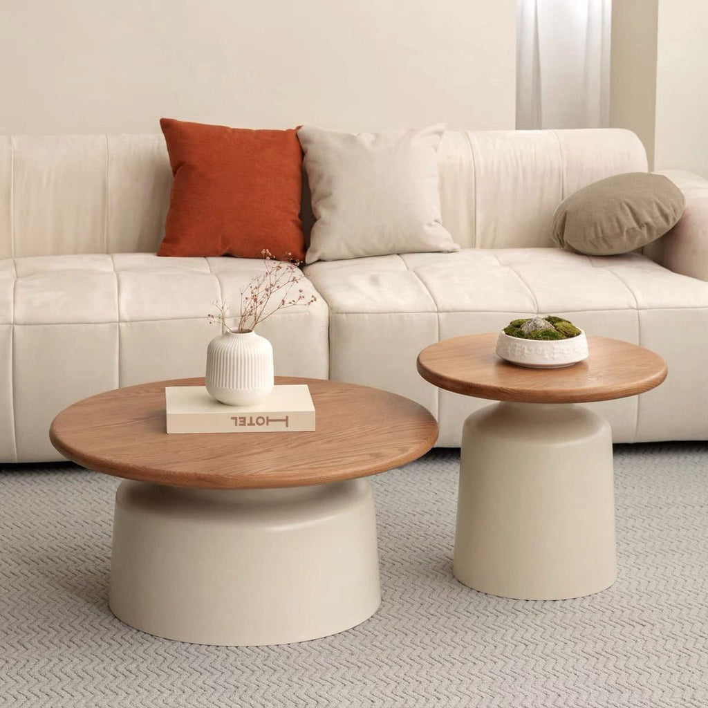Round Coffee Table Set