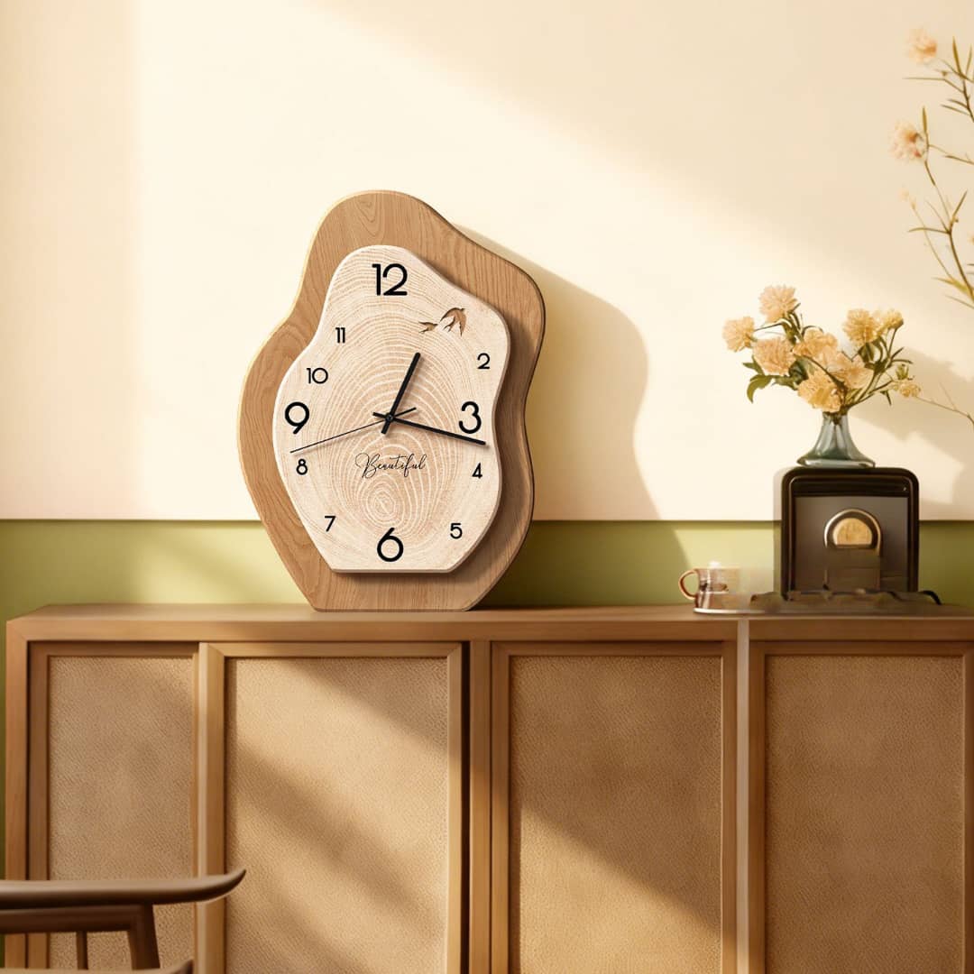 Irregular Shaped Wall Clock