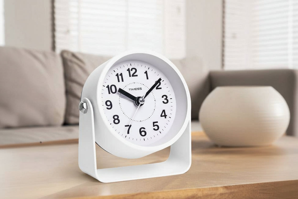 Silent Non-ticking Analog Clock