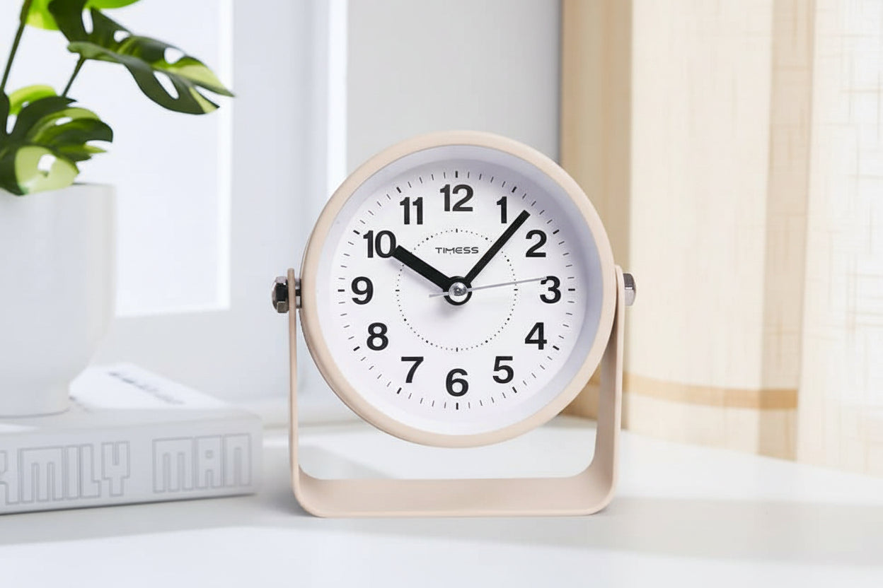 Silent Non-ticking Analog Clock