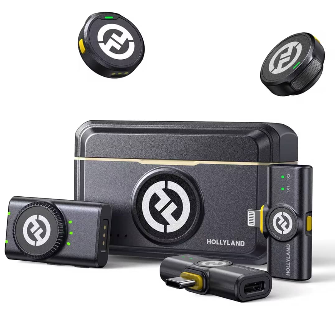 Hollyland LARK M2 Wireless Lavalier Microphone System