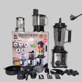BARDEFU multi-purpose juicer with packaging and accessories on a white background