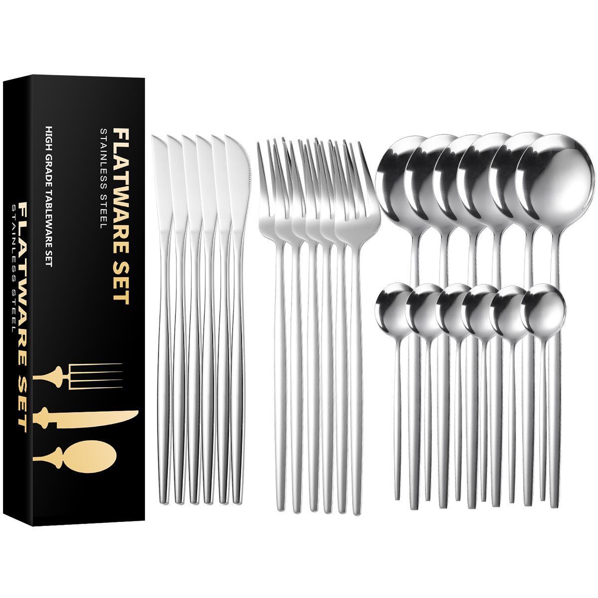 Flatware Set (24-piece Cutlery Set)