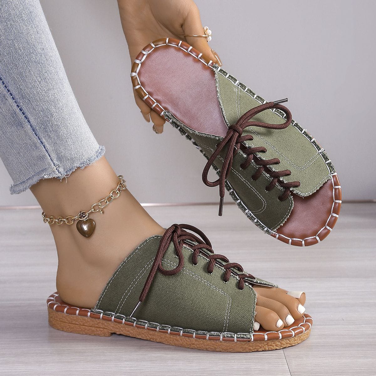 Women's Lace-up Sandals