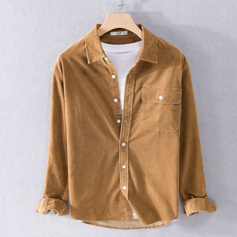 Corduroy Long Sleeve Shirt