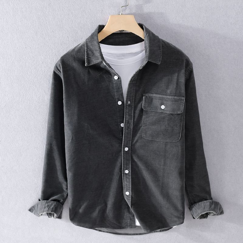 Corduroy Long Sleeve Shirt