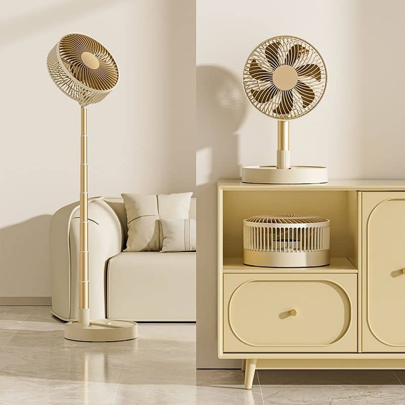 Foldable Standing Air Cooling Fan