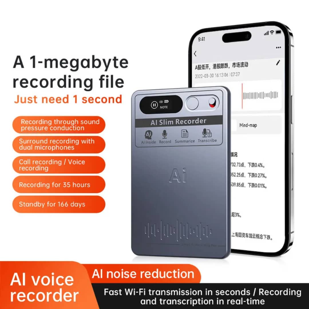 Continuous Recording AI Recorder