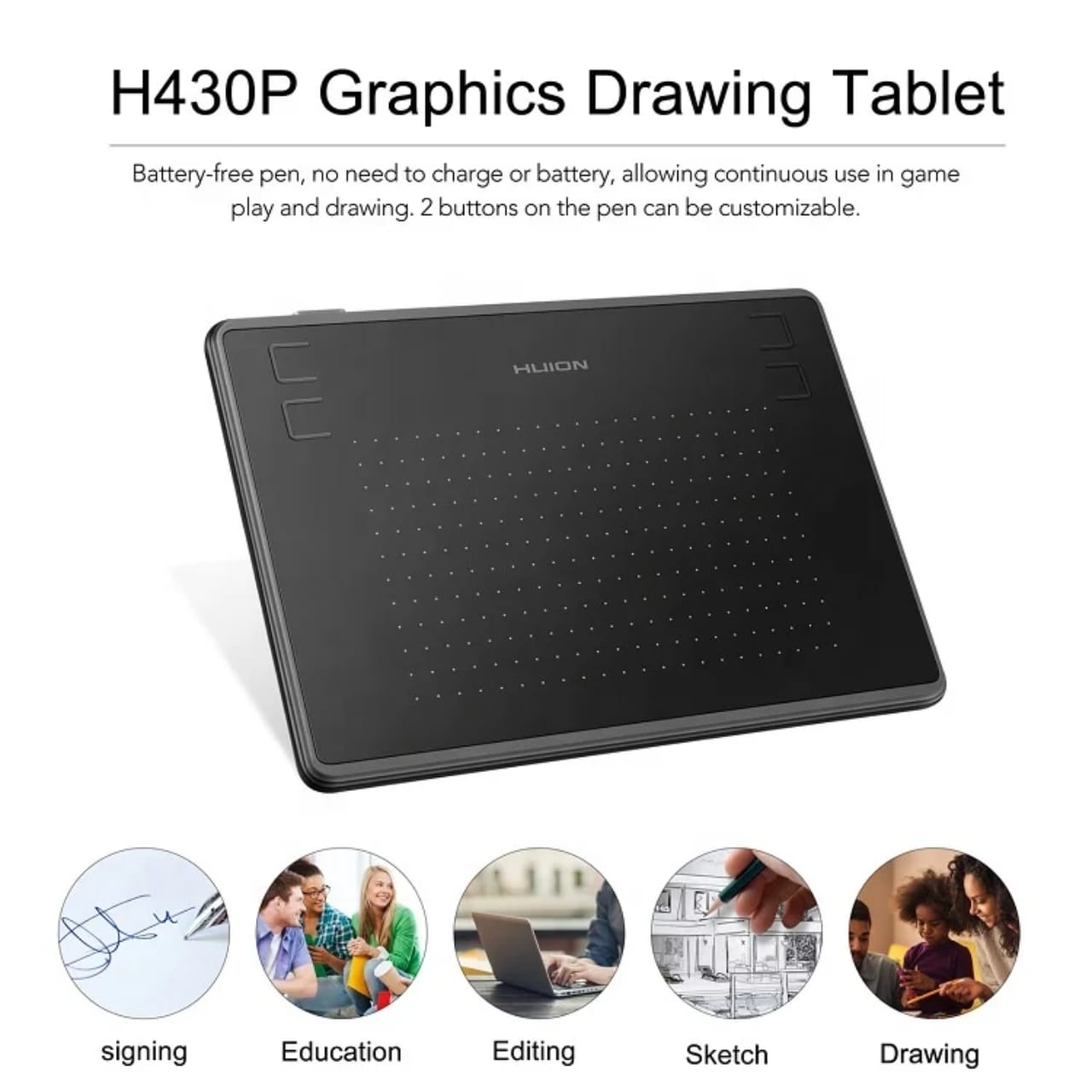 H43P Graphics Drawing Tablet