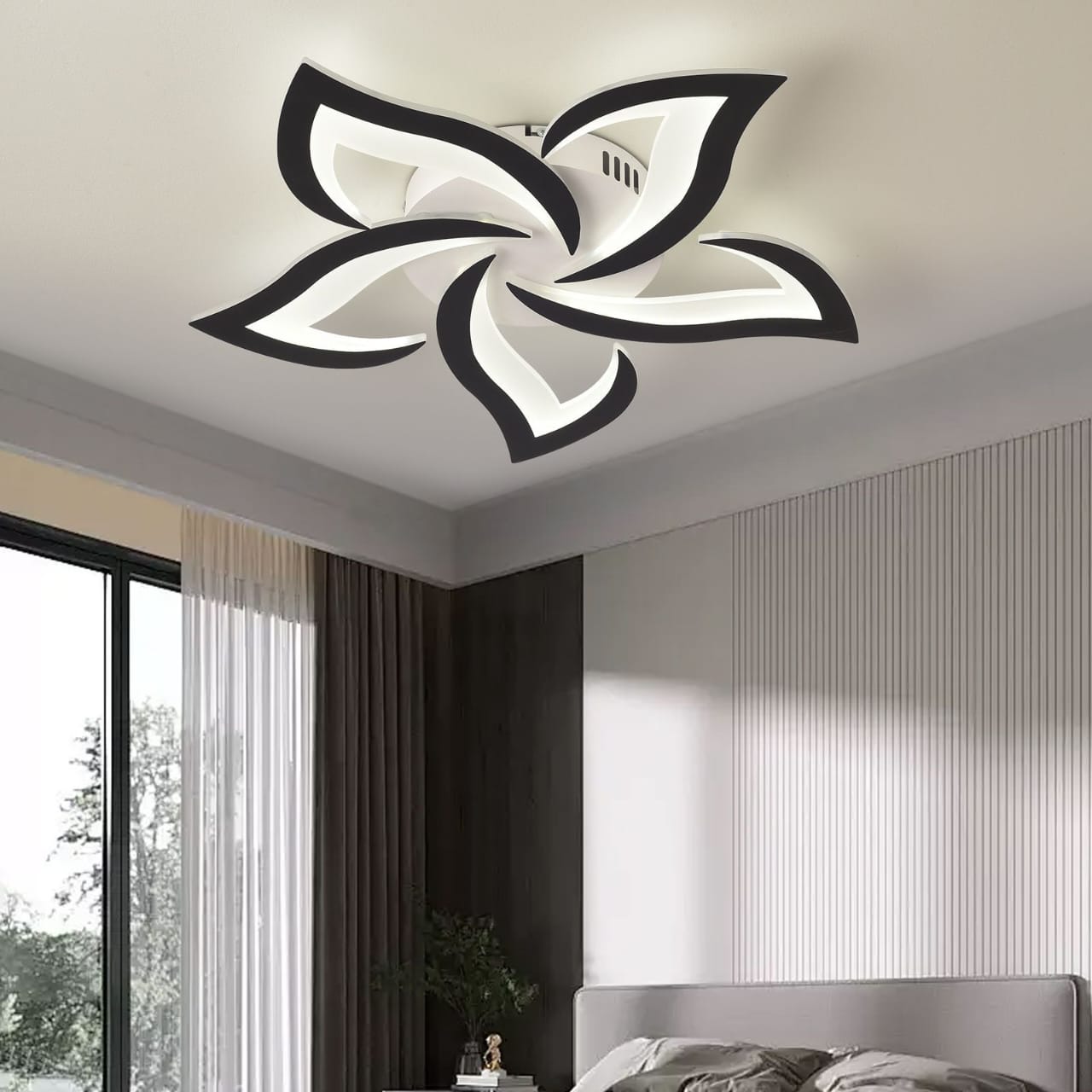 Petal Shaped LED Chandelier Light