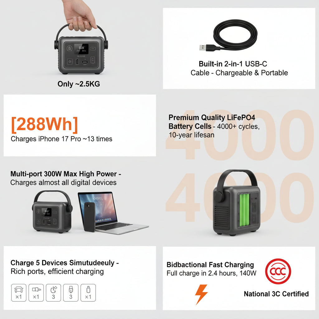 Jackery Explorer Power Station