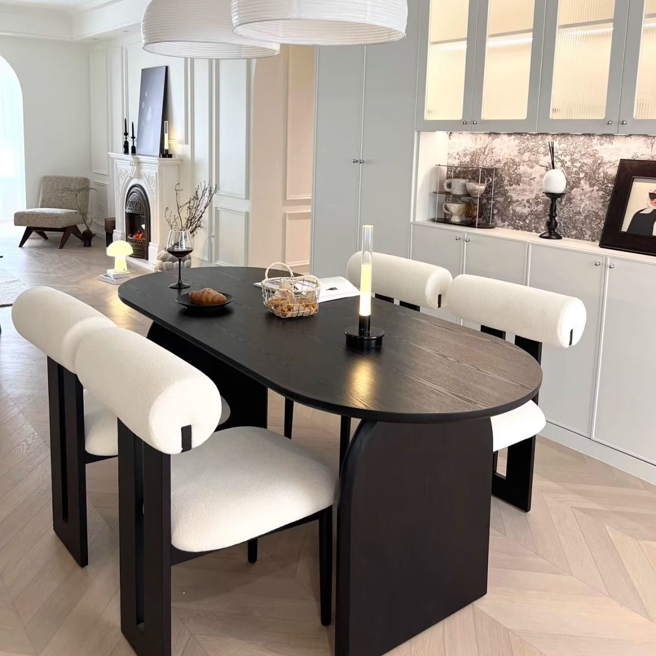 French Retro Style Dinning Table