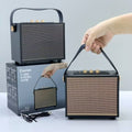 Portable Vintage-Style Bluetooth Speaker