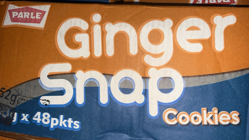 Ginger Snap Cookies (Box - 48 pieces)