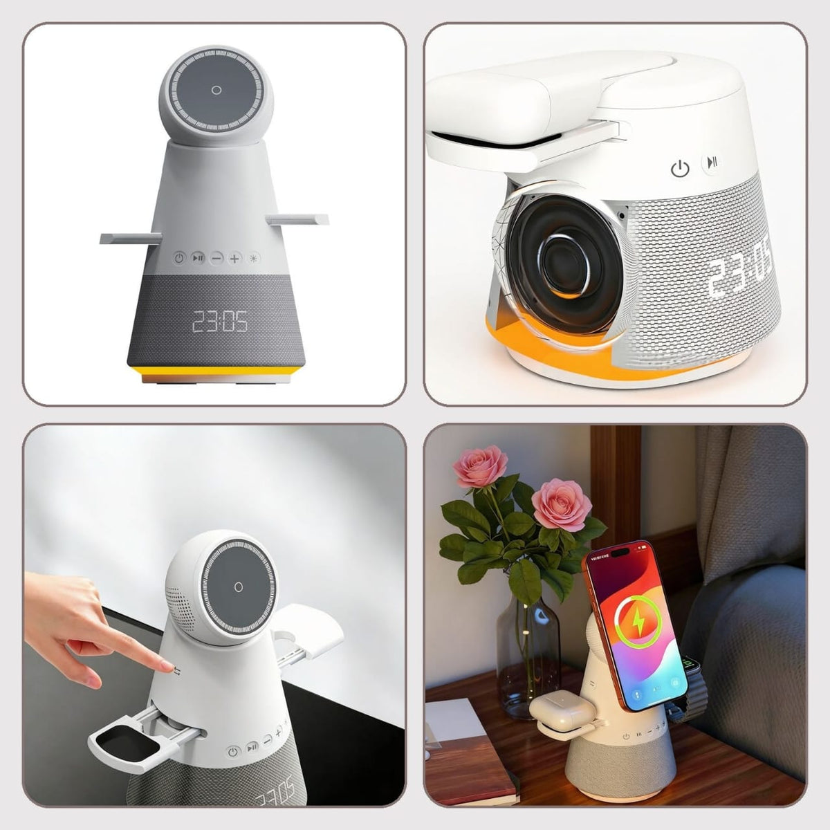5-in-1 Multifunction Wireless Charging Unit