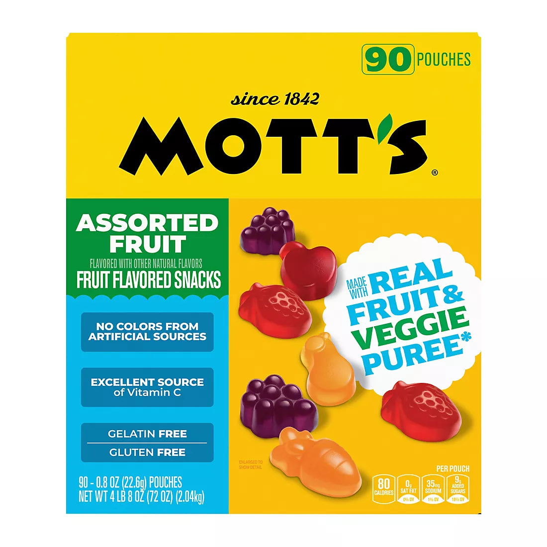 Mott's Assorted Fruit Flavored Snacks