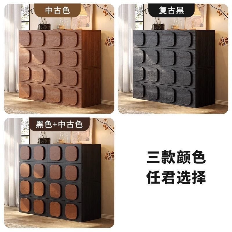 French Retro-Style Sideboard Cabinet