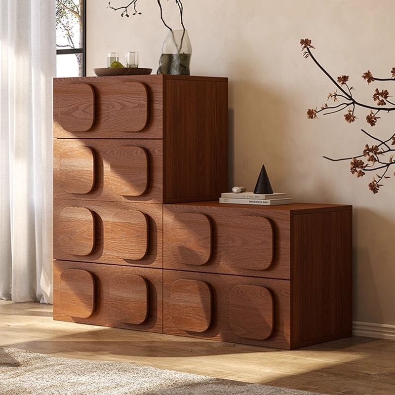 French Retro-Style Sideboard Cabinet