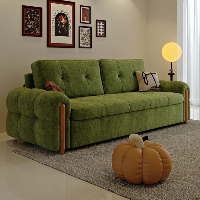The Mid-Century Modern Tufted Sleeper Sofa