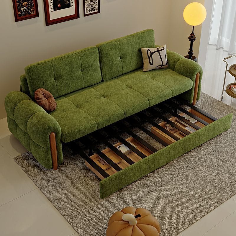 The Mid-Century Modern Tufted Sleeper Sofa