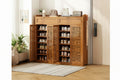 Shoe Cabinet Double Louvered Door
